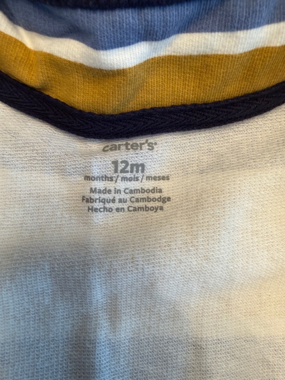 Carter’s Baby Boy 12M Bundle Sleep & Play One Pieces Lot of 3 NWT & NWT Included - Picture 6 of 15